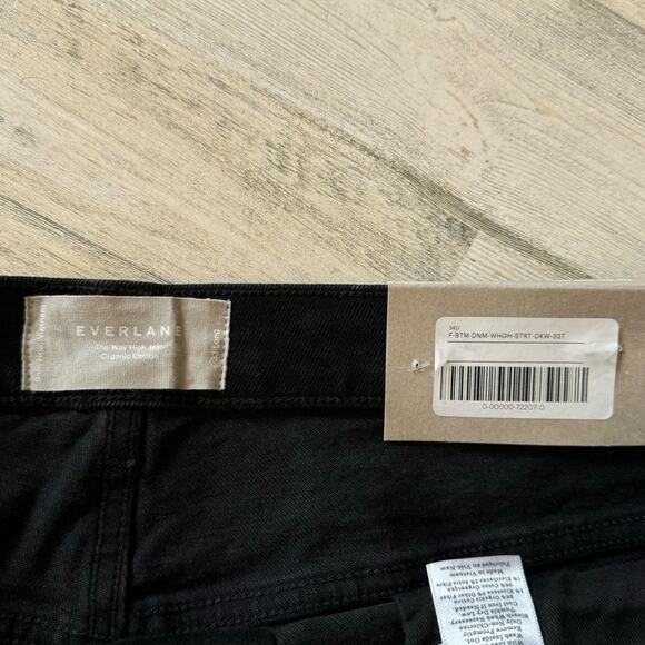 NWT Everlane Plus Size TALL The Way-High® Jean Denim Straight Leg Jeans Full Len - Picture 10 of 15